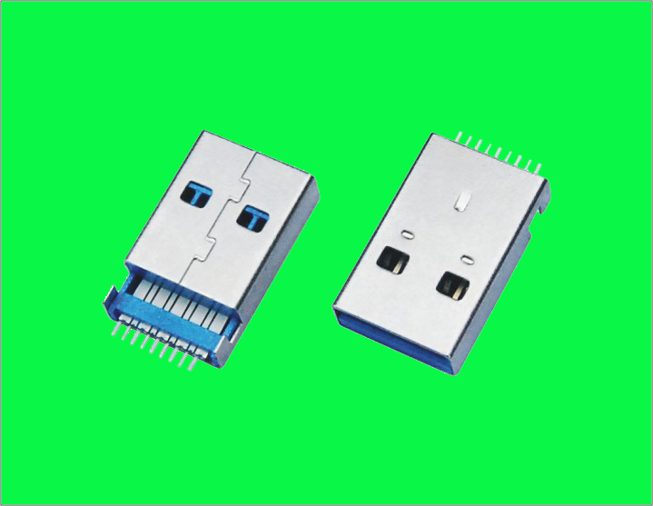 USB 3.0 AM沉板SMT H=2.2