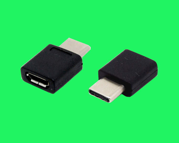 USB TYPE CM TO MICRO USB 2.0 BF转接头180D