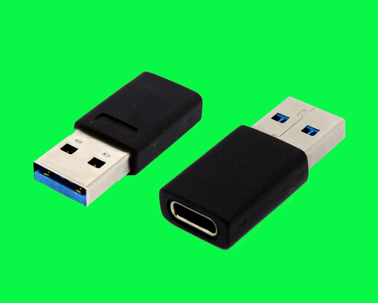 USB TYPE CM TO USB 3.0 AM转接头180D